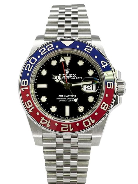 rolex gmt master ii pepsi steel price|gmt master 2 pepsi jubilee.